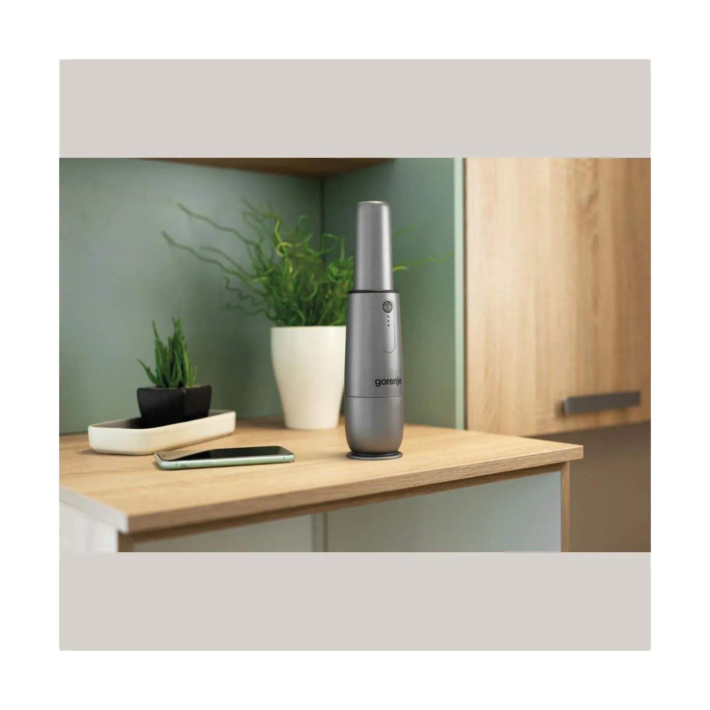 Gorenje Vacuum Cleaner | MVC72HGA | Cordless operating | Handheld | 70 W | Operating time (max) 12 min | Anthracite