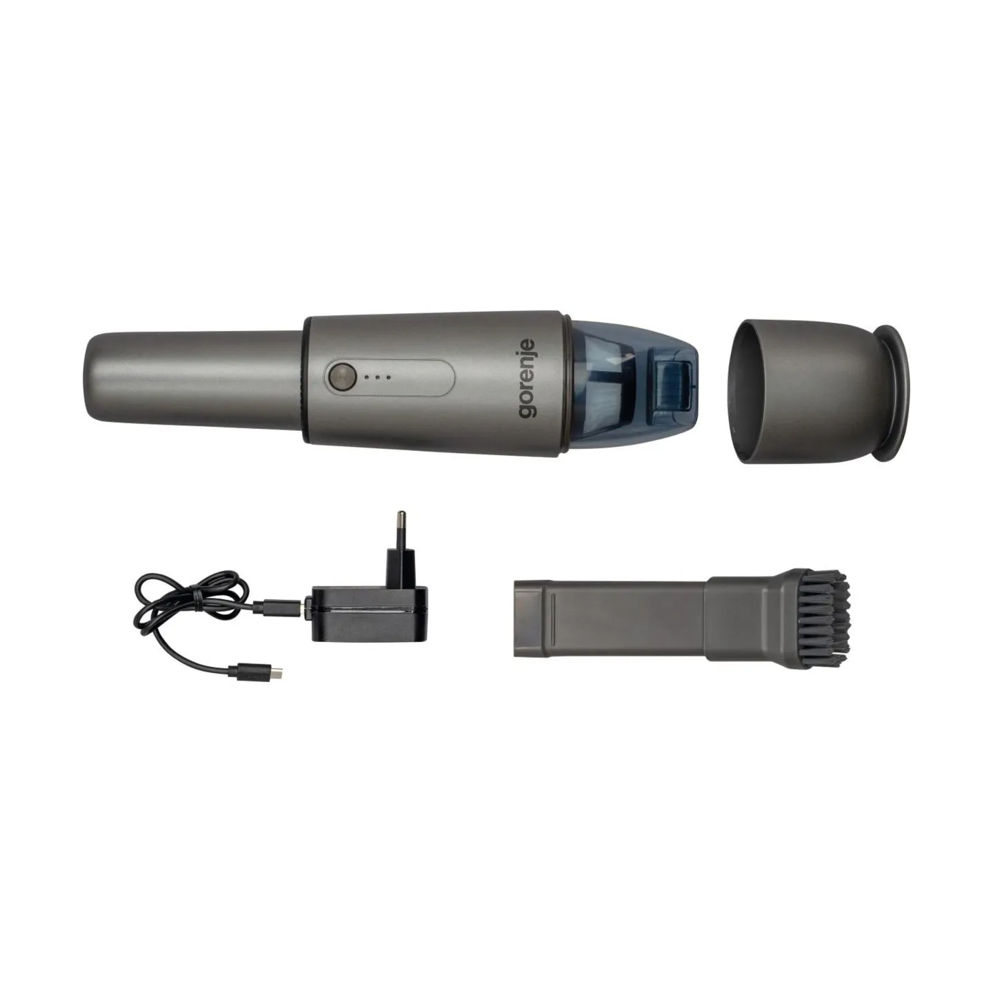 Gorenje Vacuum Cleaner | MVC72HGA | Cordless operating | Handheld | 70 W | Operating time (max) 12 min | Anthracite