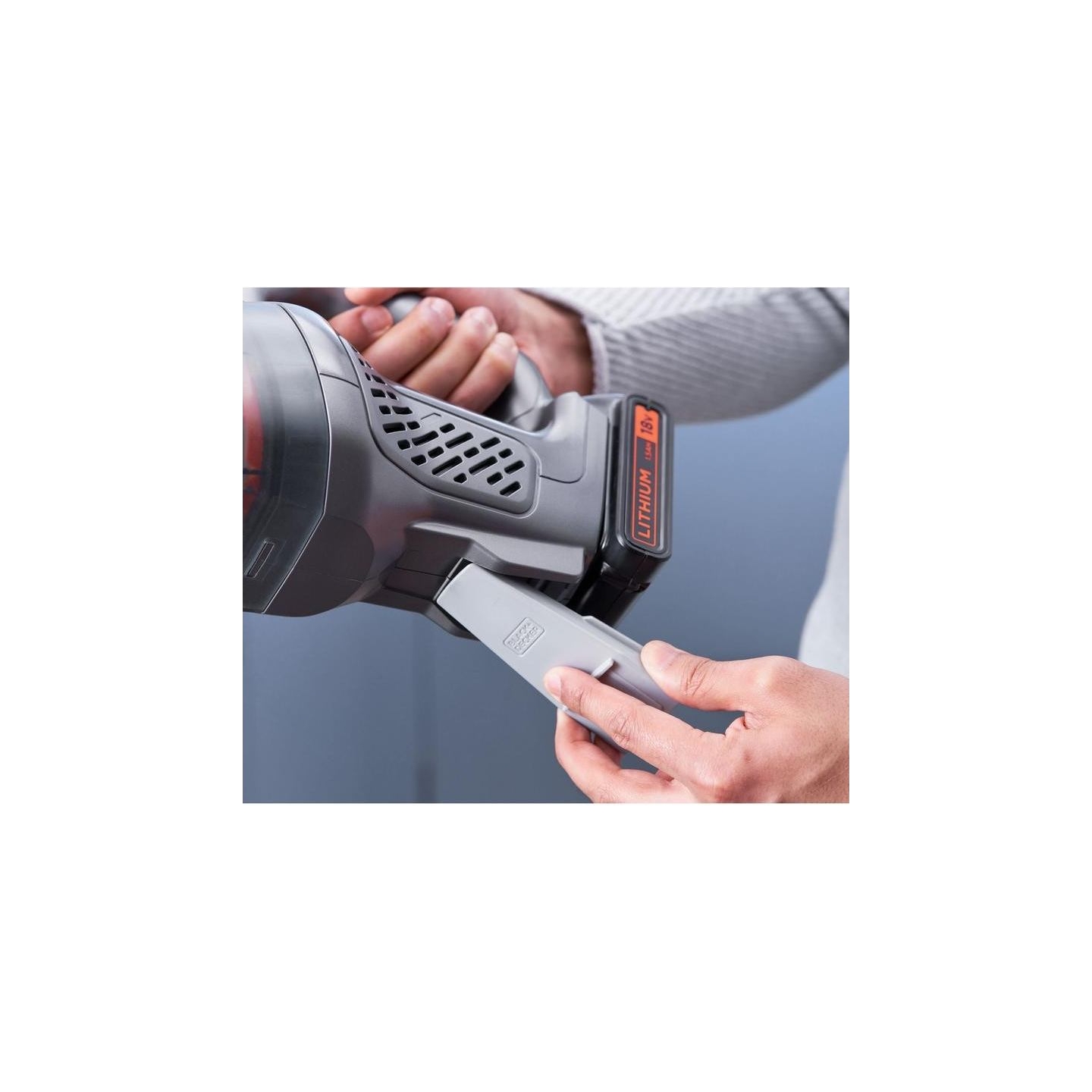 Black & Decker | Vacuum Cleaner | BCHV001B-XJ | Cordless operating | Handstick | 18 V | Operating time (max) 12 min | Grey