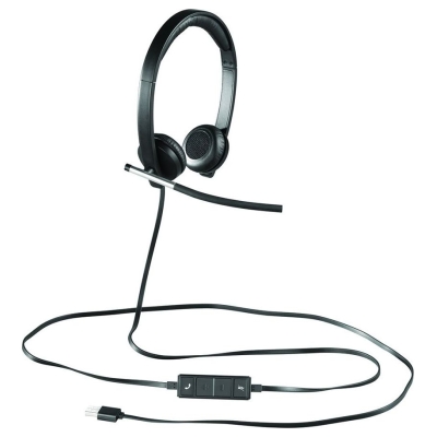 Logitech H650E CORDED HEADSET STEREO USB - EMEA
