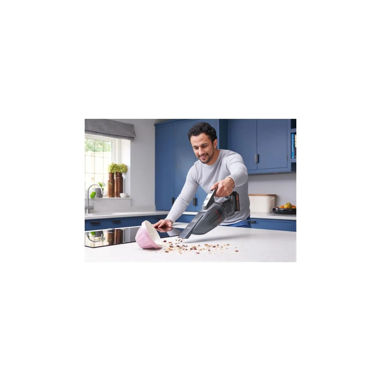 Black & Decker | Vacuum Cleaner | BCHV001B-XJ | Cordless operating | Handstick | 18 V | Operating time (max) 12 min | Grey