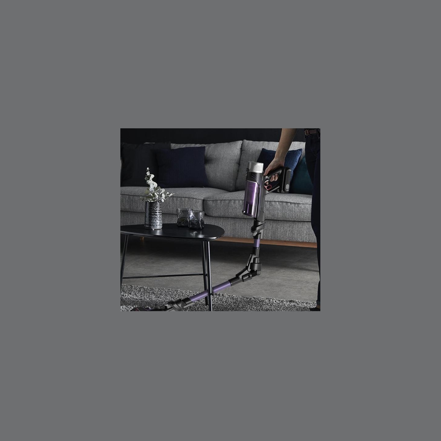 Tefal Vacuum Cleaner | TY2039WO X-force Flex | Cordless operating | 250 W | Black/Purple