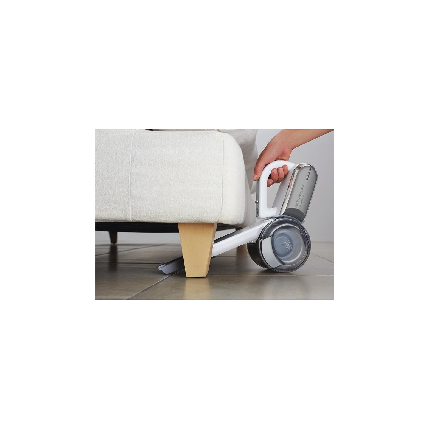 Black & Decker | Vacuum Cleaner | PV1820L-QW | Cordless operating | Handstick | 18 V | Operating time (max) 13 min | White