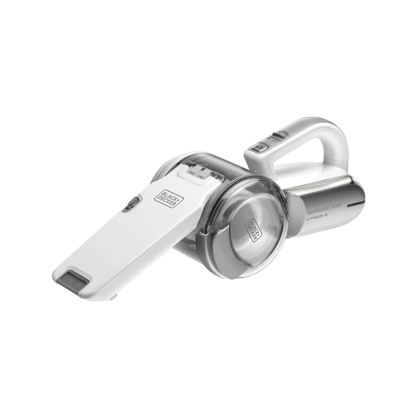 Black & Decker | Vacuum Cleaner | PV1820L-QW | Cordless operating | Handstick | 18 V | Operating time (max) 13 min | White