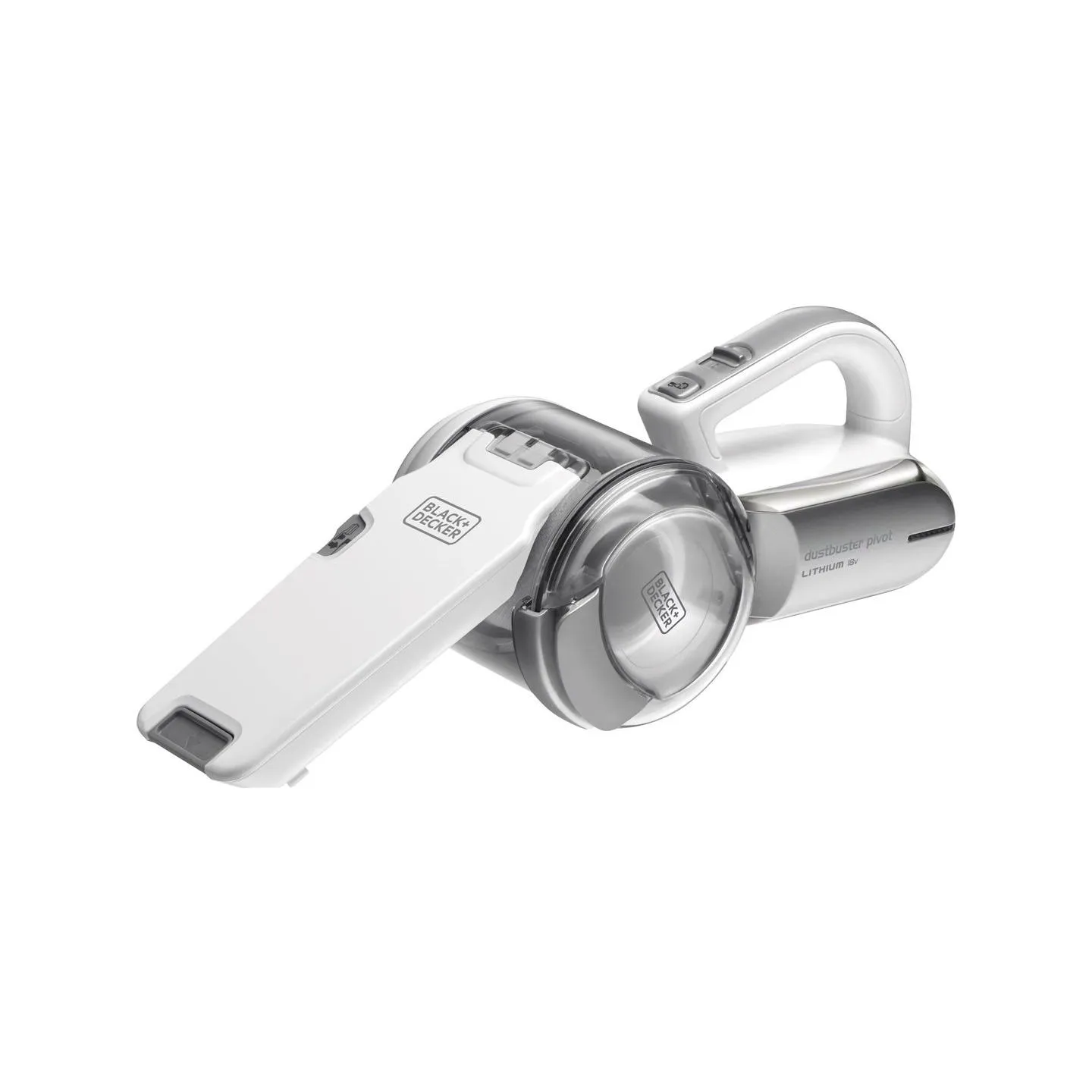 Black & Decker | Vacuum Cleaner | PV1820L-QW | Cordless operating | Handstick | 18 V | Operating time (max) 13 min | White