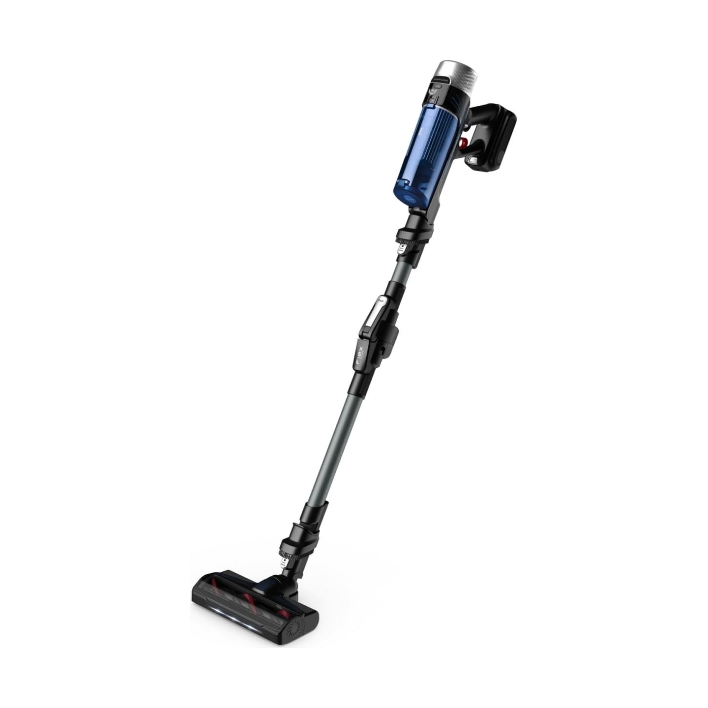Tefal Vacuum Cleaner | TY20C7 X-force Flex Aqua | Cordless operating | 250 W | Black/Blue