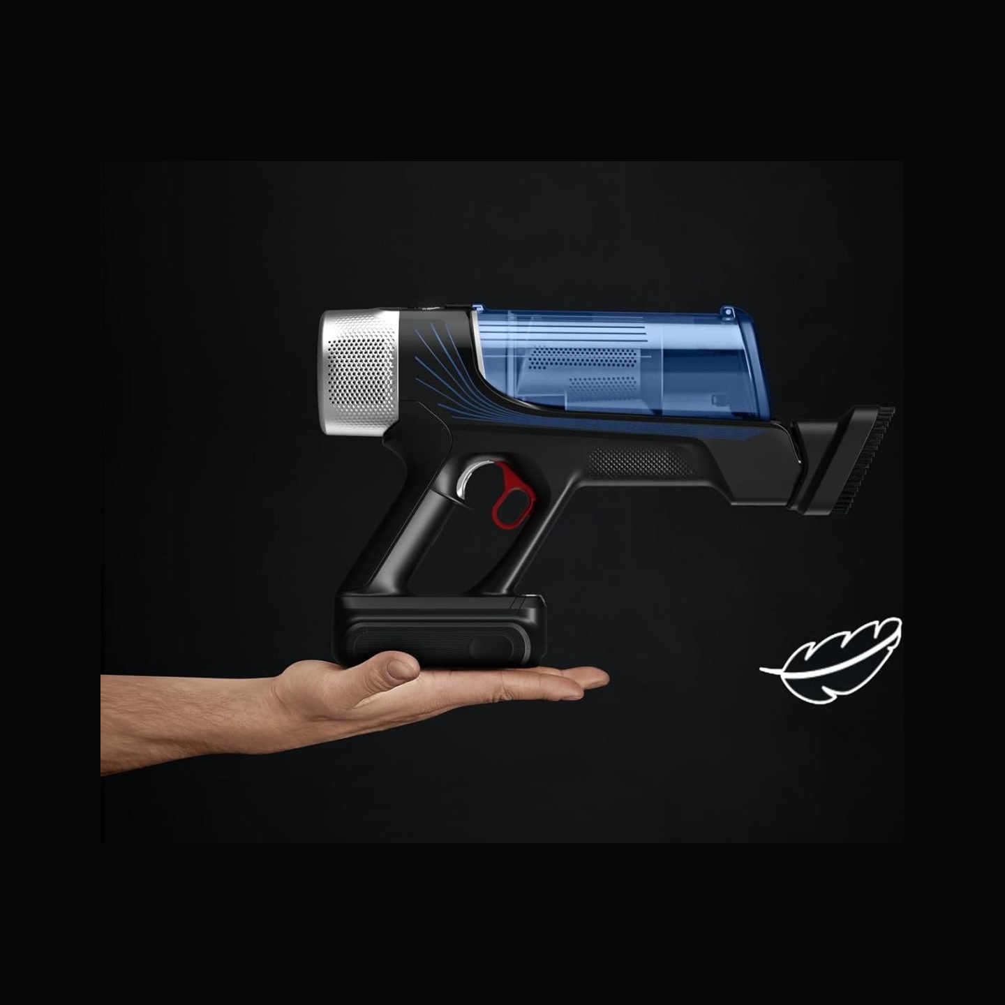 Tefal Vacuum Cleaner | TY20C7 X-force Flex Aqua | Cordless operating | 250 W | Black/Blue