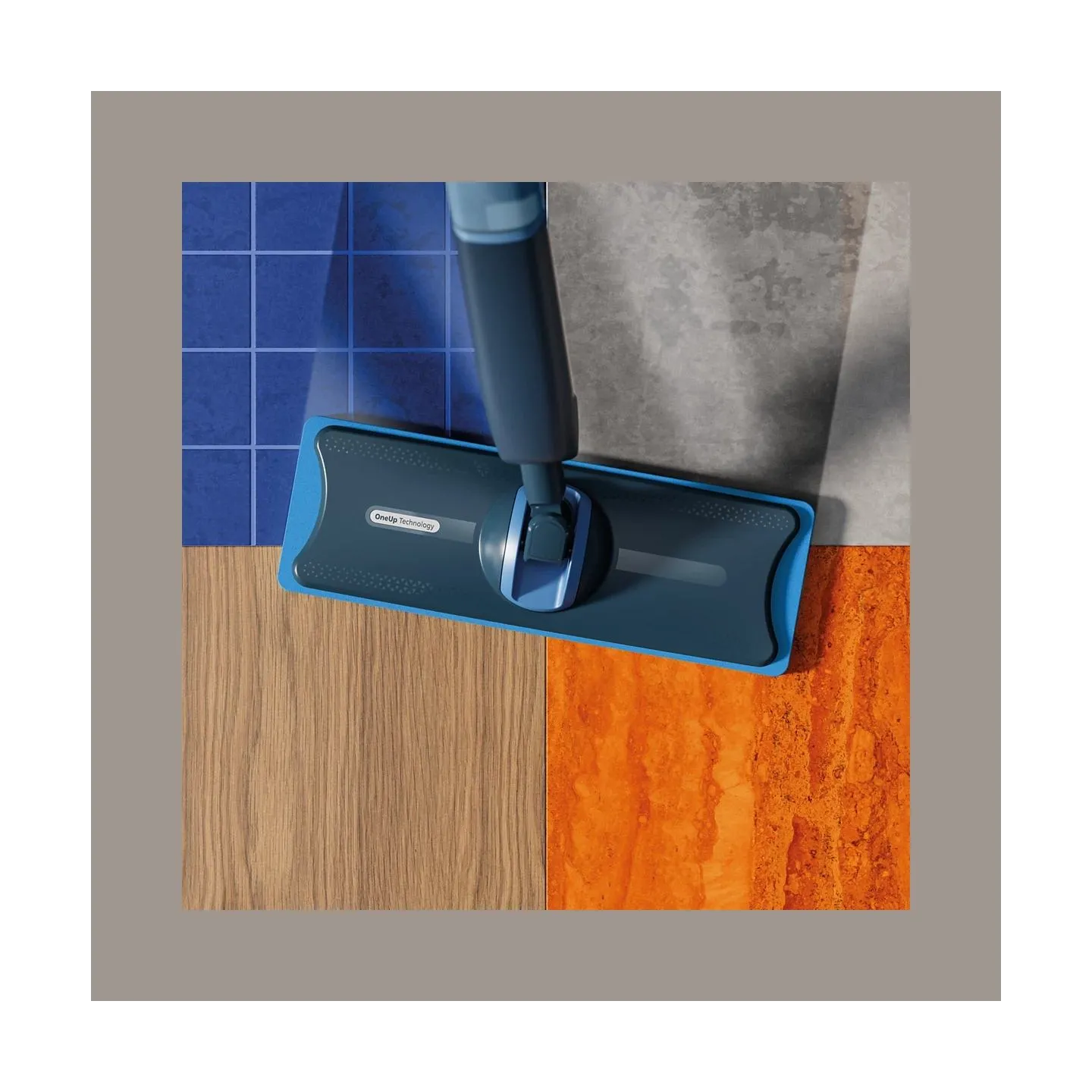Philips | Electric Mop | XV5113/01 OneUp 5000 Series | Cordless operating | Operating time (max) 70 min | Blue/Black