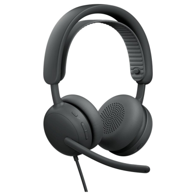 Logitech HEADSET - Zone Wired 2 for Business - GRAPHITE - USB - EMEA28i-935 - UC, EU