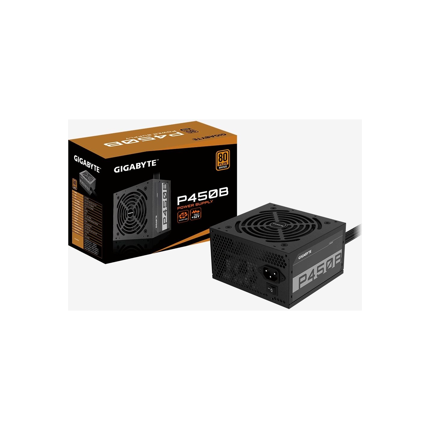 Gigabyte | GP-P450B | 450 W | 80 PLUS Bronze certified