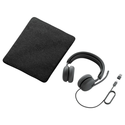 Logitech HEADSET - Zone Wired 2 for Business - GRAPHITE - USB - EMEA28i-935 - UC, EU