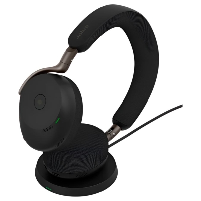 Jabra Evolve3 75, MS, Link390c, Black, WLC Chrg