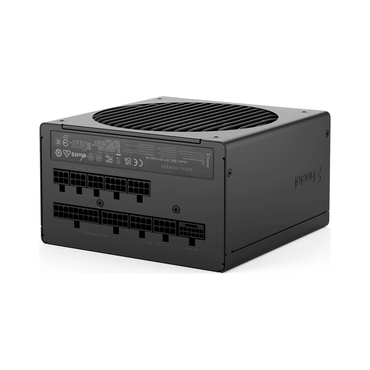 Fractal Design Power Supply, Black | Ion 3 Gold | 750 W