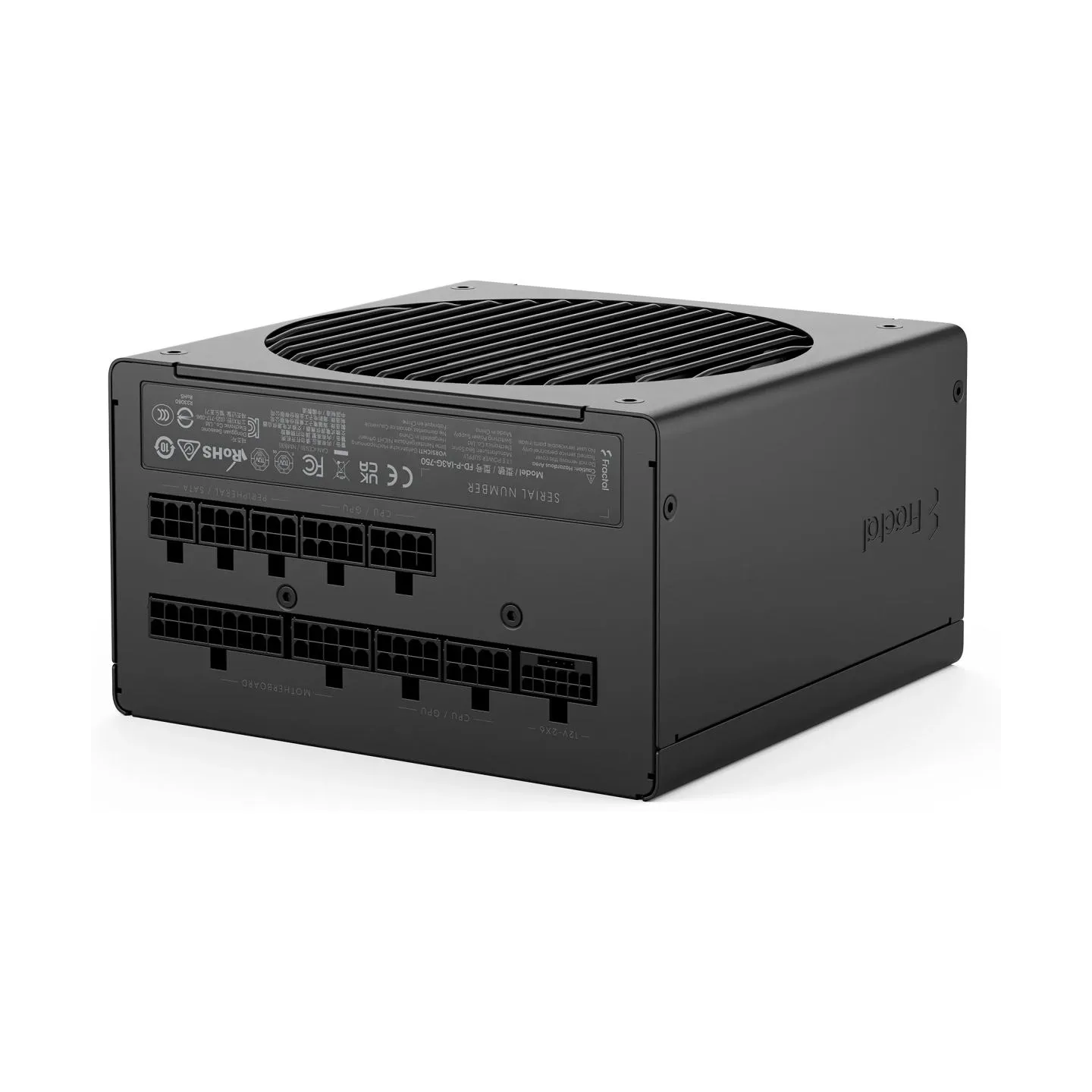 Fractal Design Power Supply, Black | Ion 3 Gold | 750 W