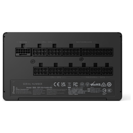 Fractal Design Power Supply, Black | Ion 3 Gold | 1000 W