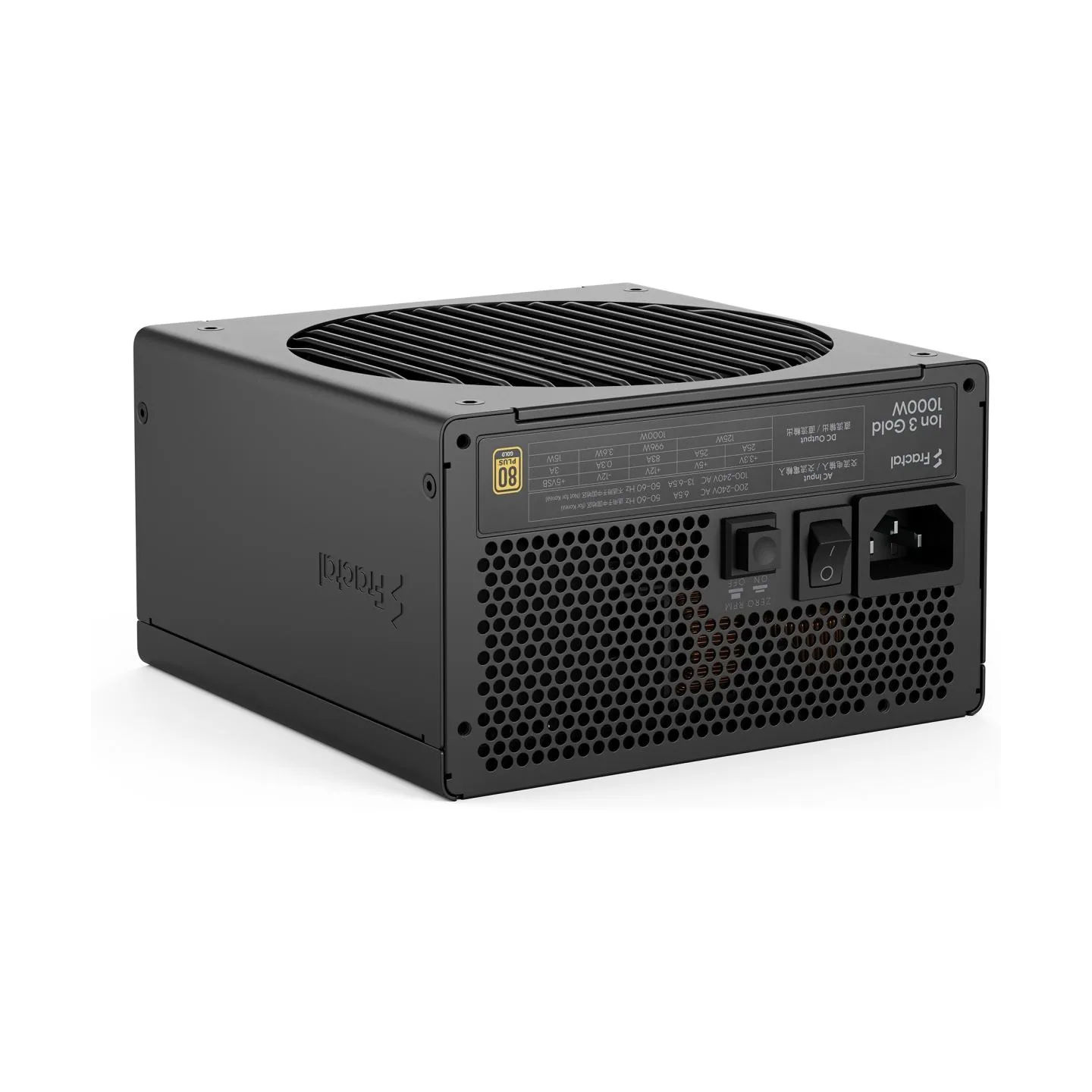 Fractal Design FDE Ion 3 GOLD 1000W 80+ GOLD Black