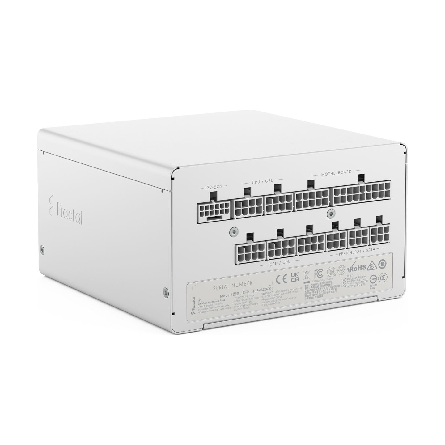 Fractal Design Power Supply, White | Ion 3 Gold | 1000 W