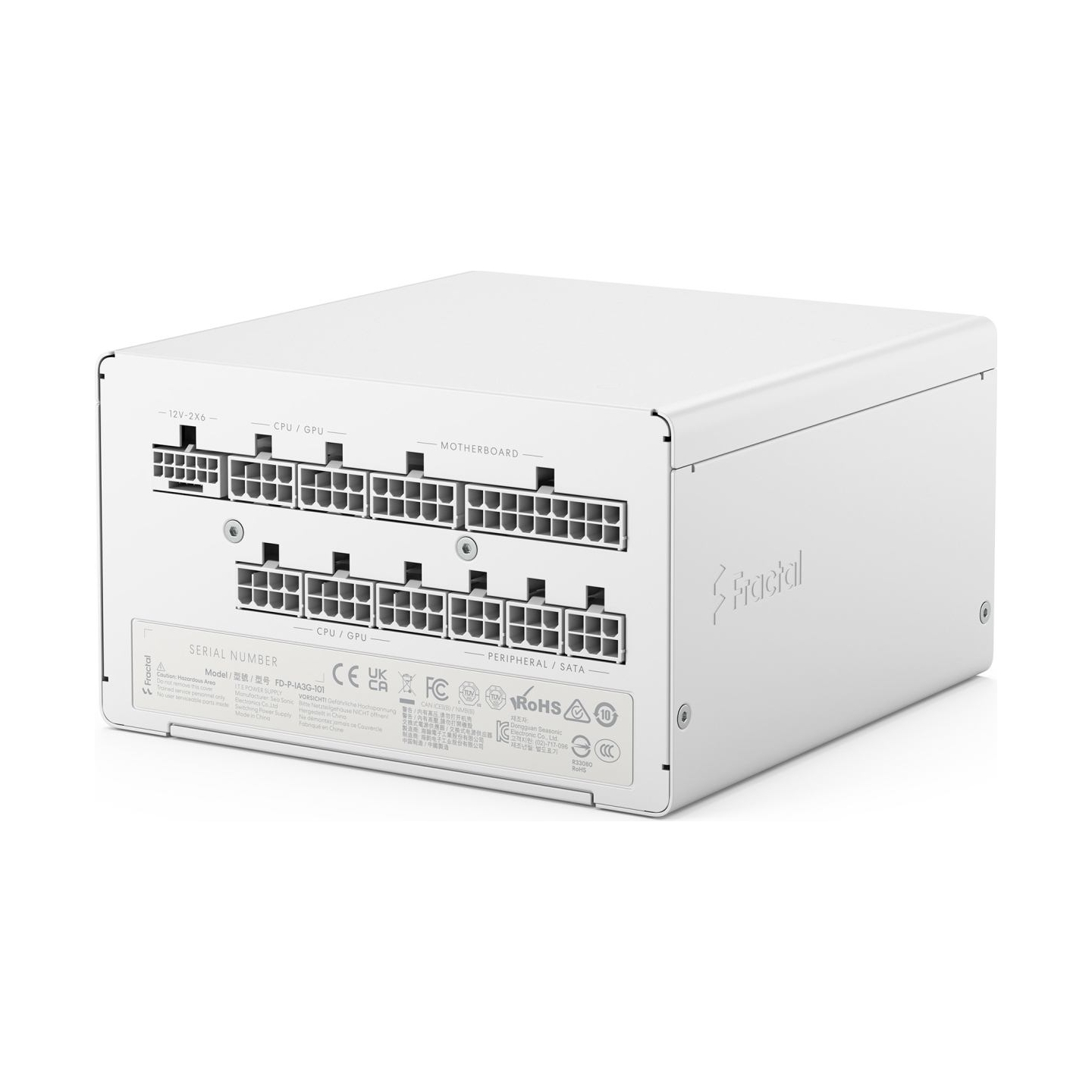 Fractal Design Power Supply, White | Ion 3 Gold | 1000 W
