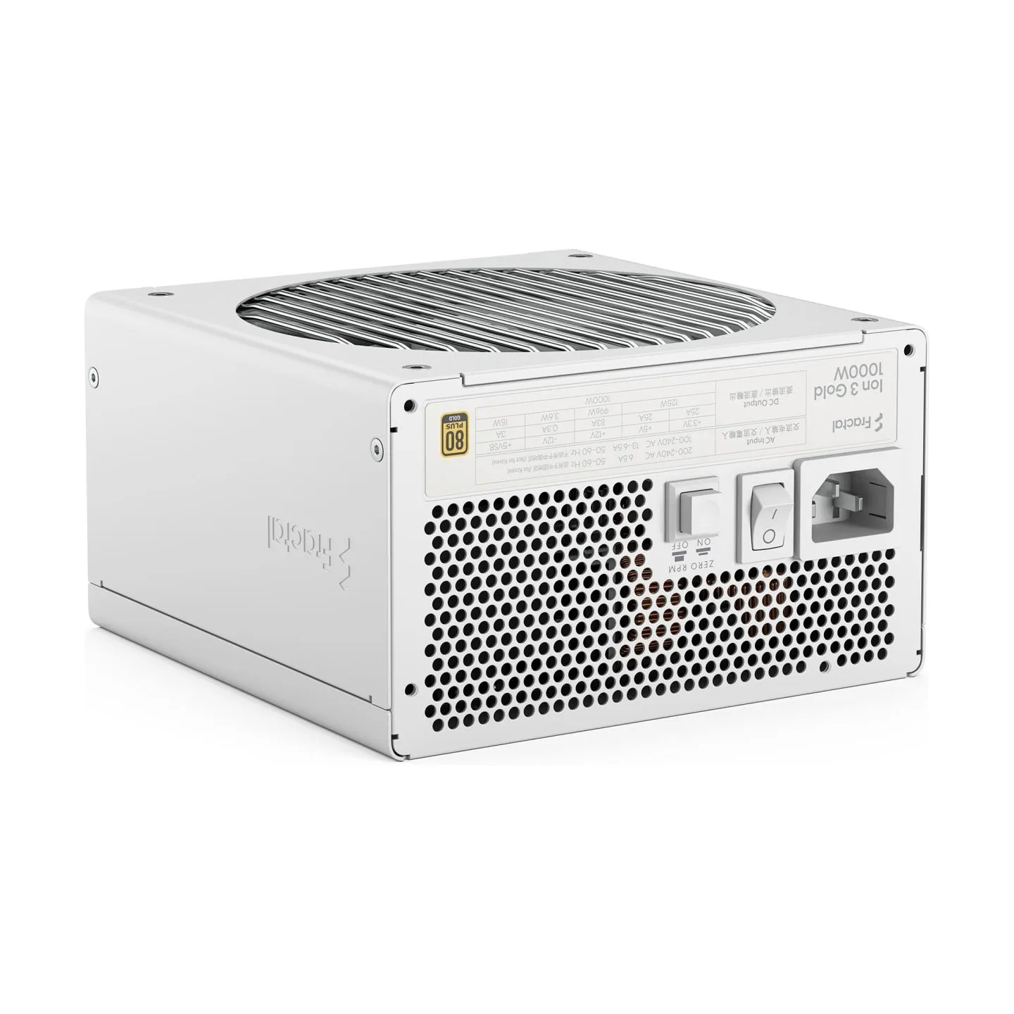 Fractal Design FDE Ion 3 GOLD 1000W 80+ GOLD White
