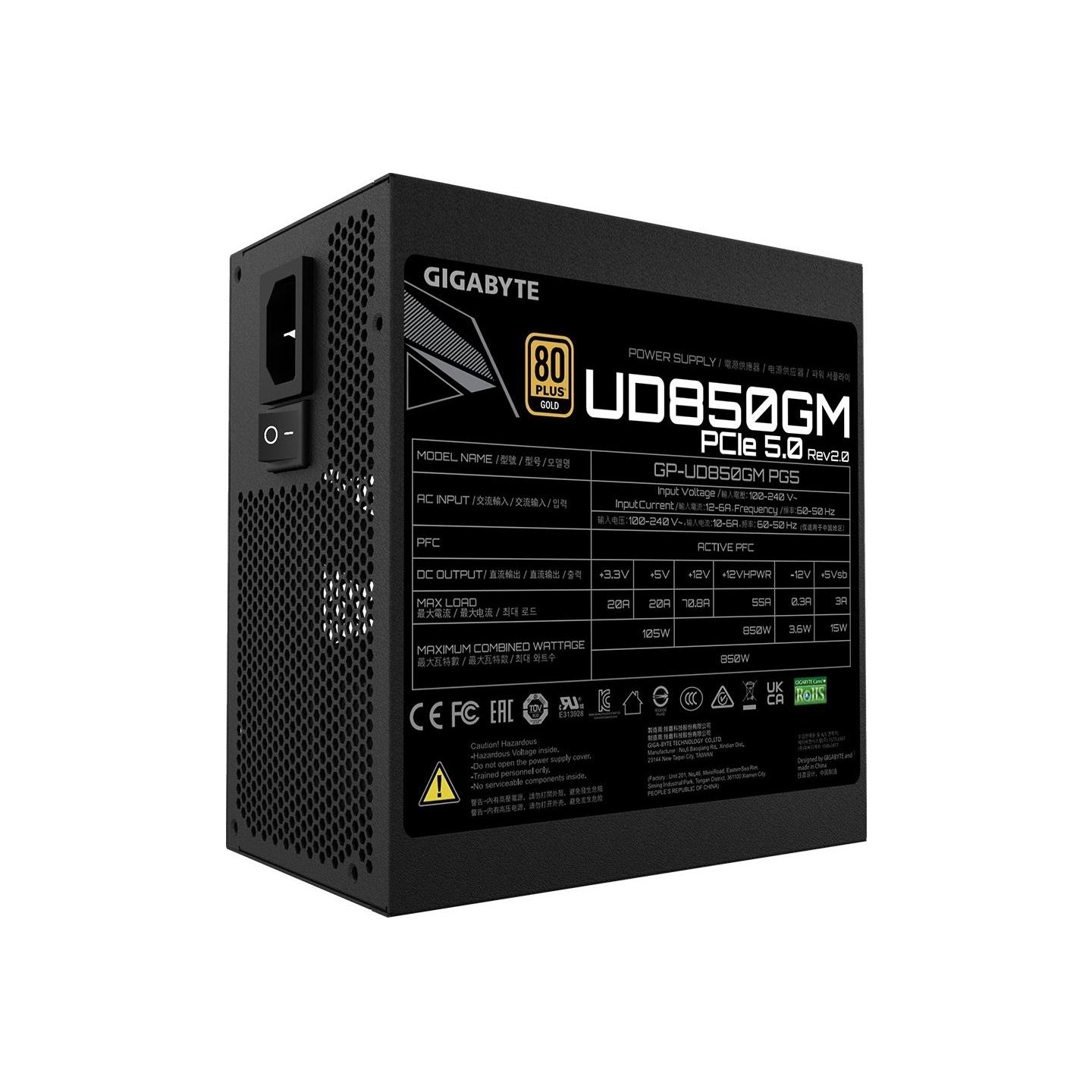 Gigabyte GP-UD850GM PG5 V2 850W PSU