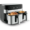Tefal Fryer | EY905D10 | Capacity 5.2+3.1 L | Hot air technology | Stainless Steel/Black