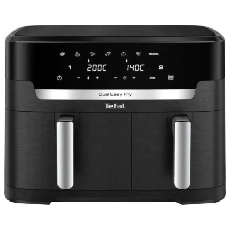 Tefal | Air Fryer | EY942HE0 Easy Fry Dual XXL | Power 2700 W | Capacity 11 L | Black