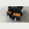 Philips Dual Basket Airfryer | NA351/00 3000 Series | Power 2750 W | Capacity 9 L | Rapid Air technology | Black