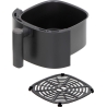 Adler | Airfryer | AD 6310 | Power 2200 W | Capacity 3 L | High-volume hot-air circulation technology | Black
