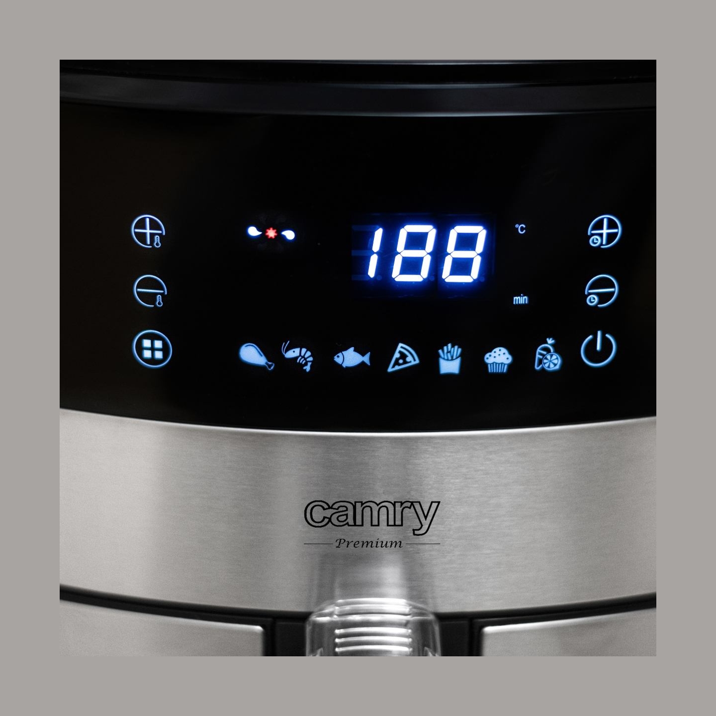 Camry | Airfryer Oven | CR 6311 | Power 1700 W | Capacity 5 L | Stainless steel/Black