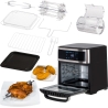 Adler | Airfryer Oven | AD 6309 | Power 1700 W | Capacity 13 L | Stainless steel/Black