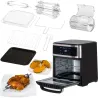 Adler | Airfryer Oven | AD 6309 | Power 1700 W | Capacity 13 L | Stainless steel/Black
