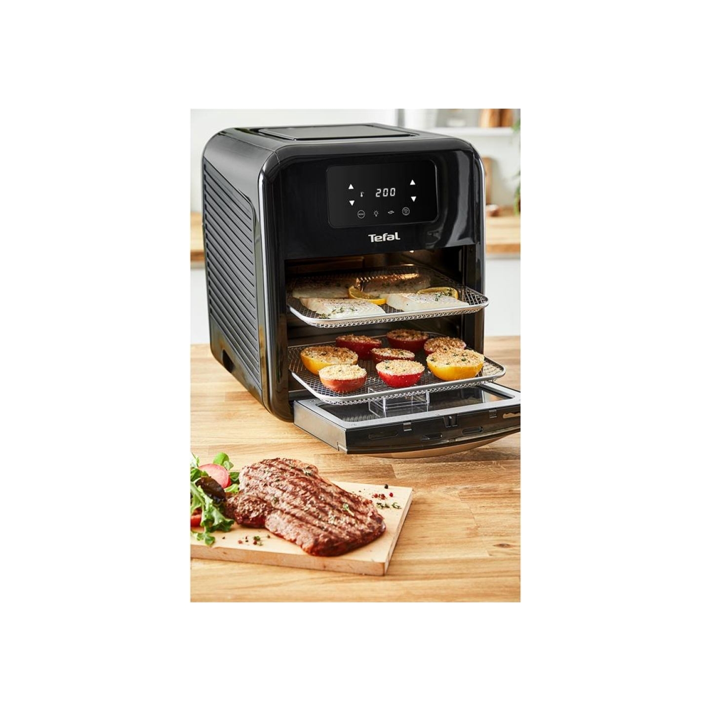 Tefal | Easy Fry Air fryer Oven and Grill | FW501815 | Power 2050 W | Capacity 11 L | Black
