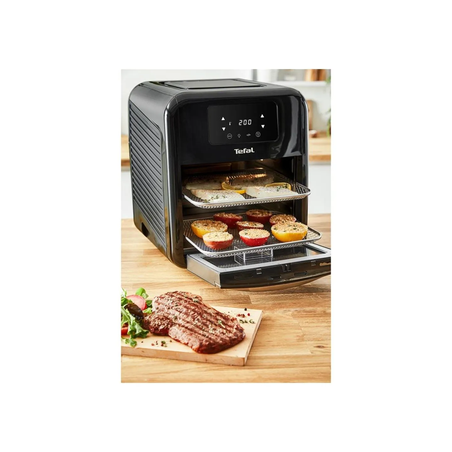 Tefal | Easy Fry Air fryer Oven and Grill | FW501815 | Power 2050 W | Capacity 11 L | Black