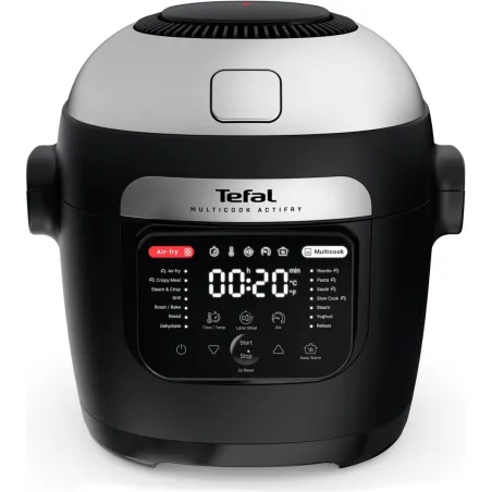 Tefal Air Fryer and Multicooker | MY741CF0 Actifry | Power 1334 W | Capacity 6 L | Black/Silver