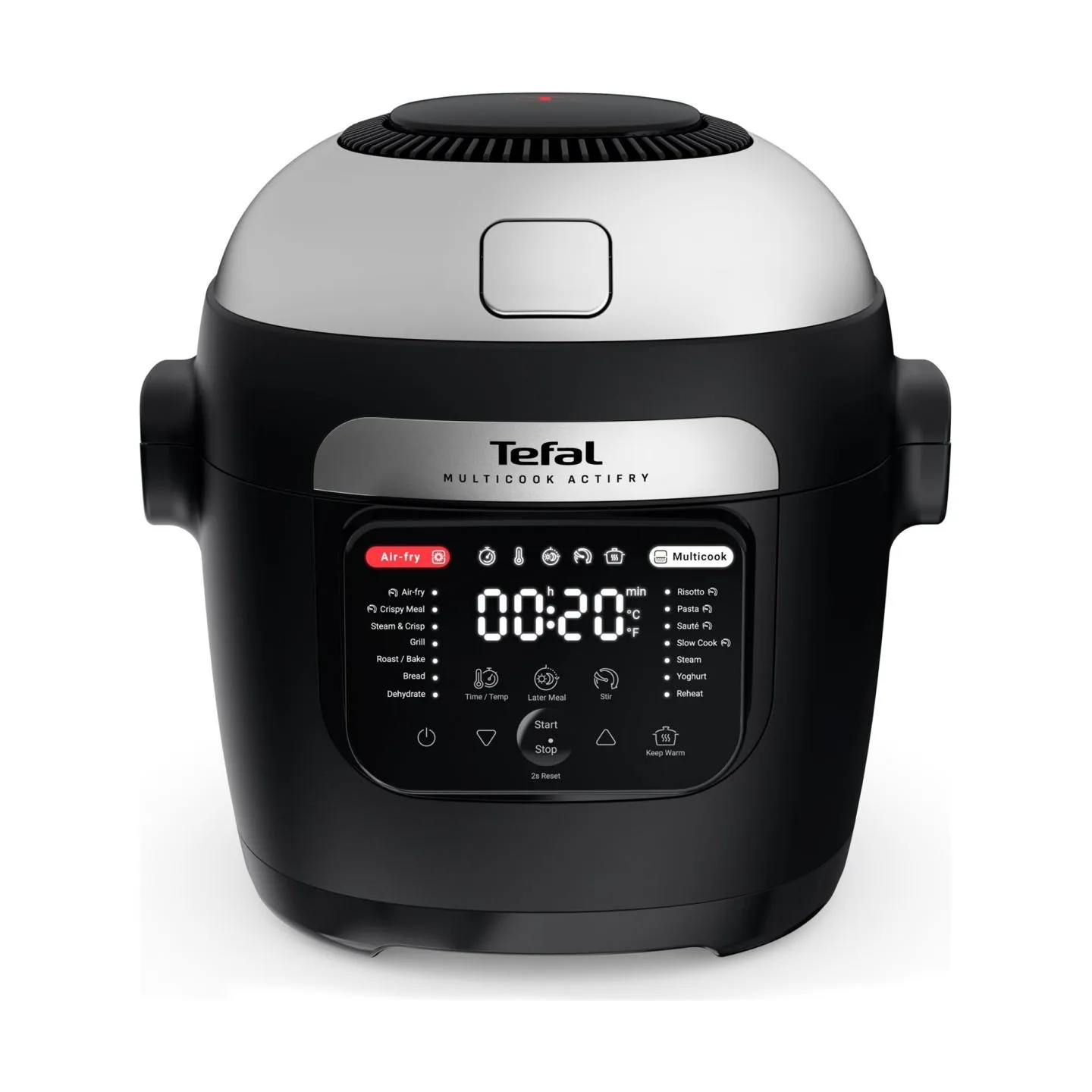 Tefal Air Fryer and Multicooker | MY741CF0 Actifry | Power 1334 W | Capacity 6 L | Black/Silver