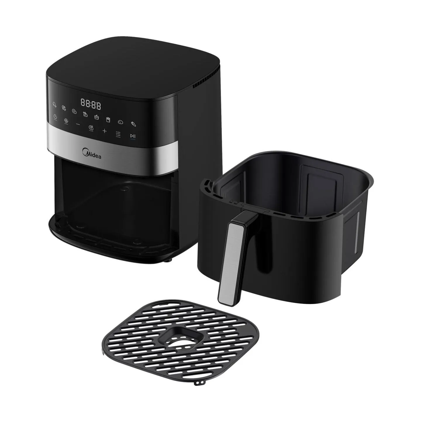 Midea Air fryer | MF-CN65E | Power 1700 W | Capacity 6.5 L | Black