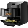 Midea Two Zone Airfryer | MAD1100DADK | Power 1850 W | Capacity 4.4/6.4 L | Rapid Air technology | Black