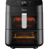 Midea Two Zone Airfryer | MAD1100DADK | Power 1850 W | Capacity 4.4/6.4 L | Rapid Air technology | Black