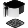 Camry Airfryer Oven | CR 6313 | Power 2000 W | Capacity 5 L | Convection | White