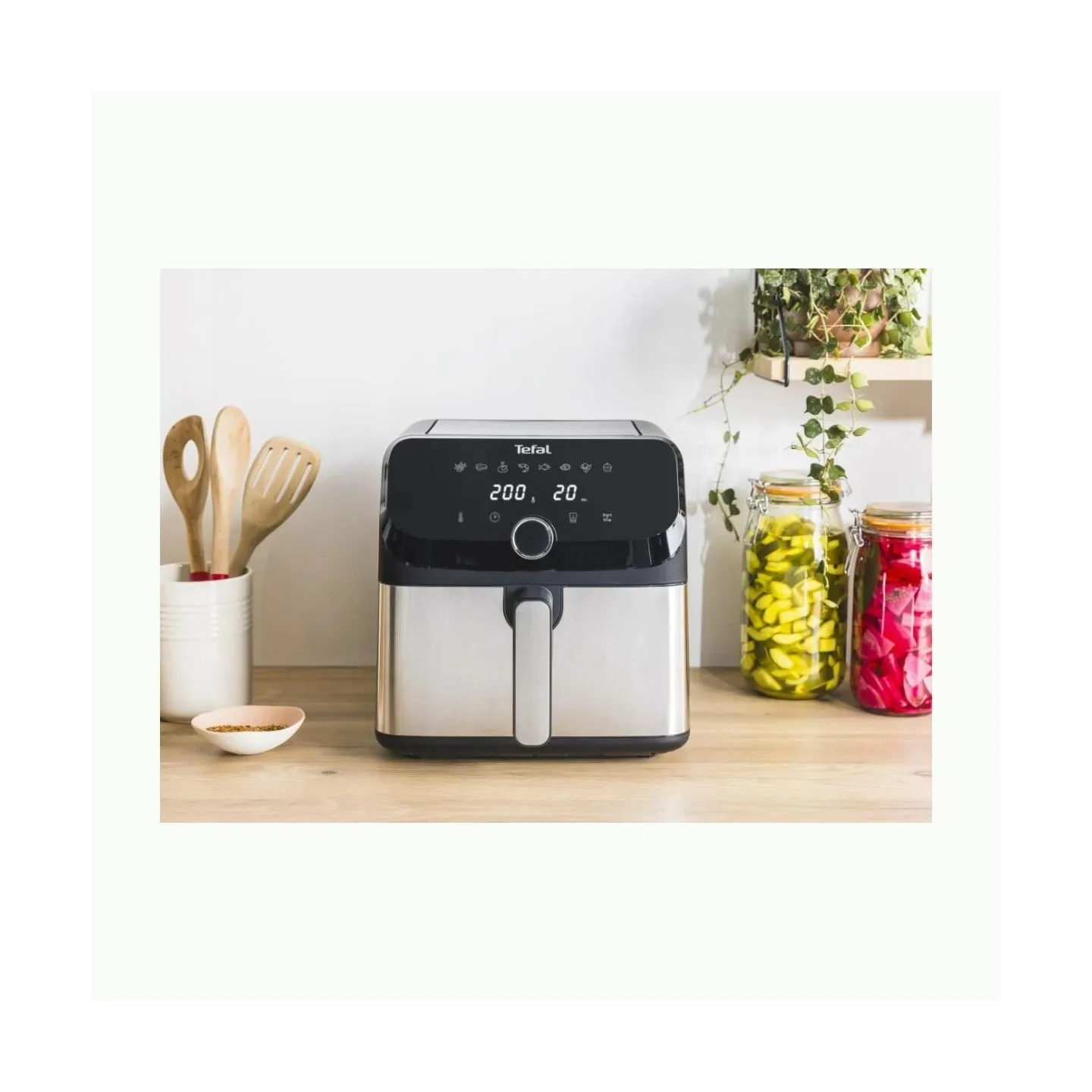 Tefal Easy Fry Mega Air Fryer | EY855D10 | Power 1700 W | Capacity 7.5 L | Black