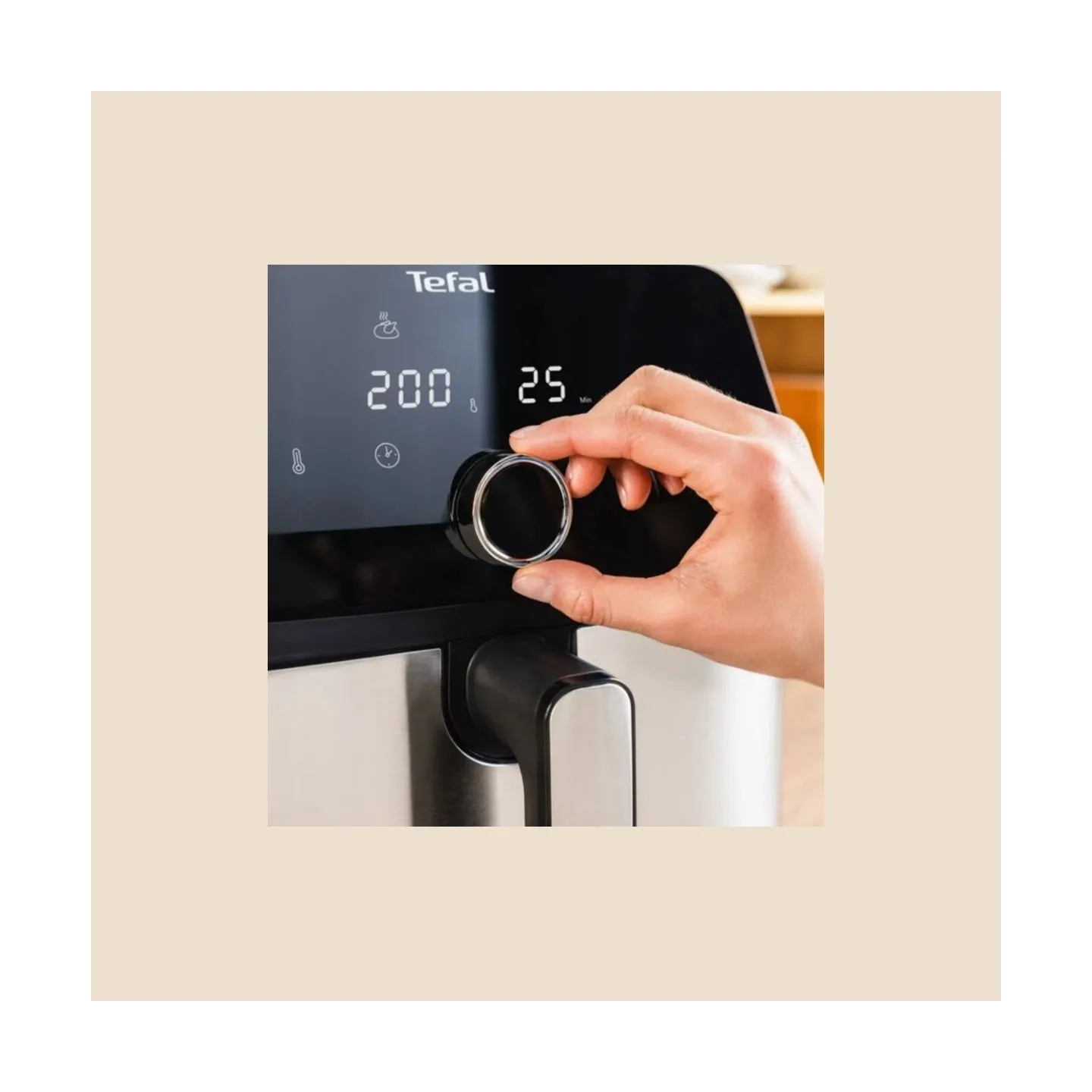 Tefal Easy Fry Mega Air Fryer | EY855D10 | Power 1700 W | Capacity 7.5 L | Black