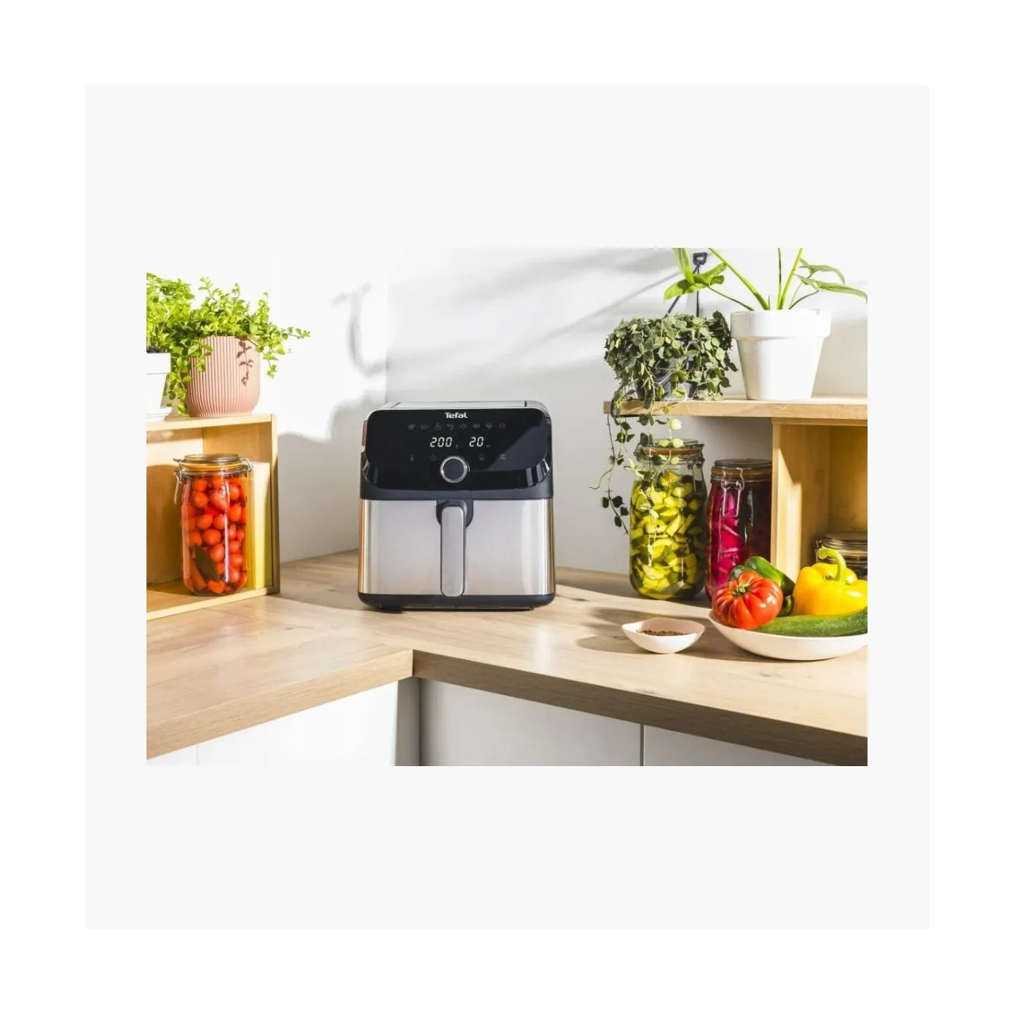 Tefal Easy Fry Mega Air Fryer | EY855D10 | Power 1700 W | Capacity 7.5 L | Black