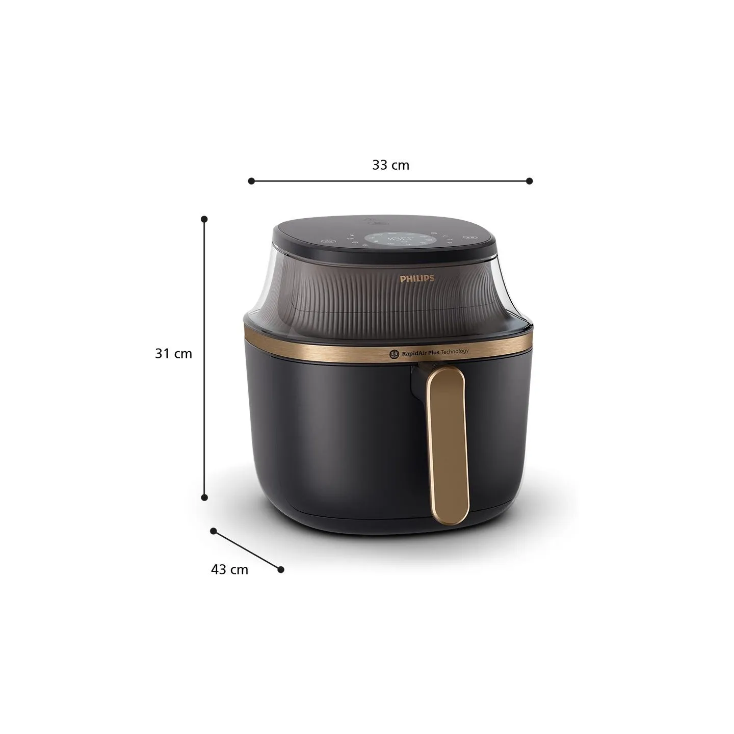 Philips Airfryer | NA332/00 3000 Series | Power 1700 W | Capacity 6.2 L