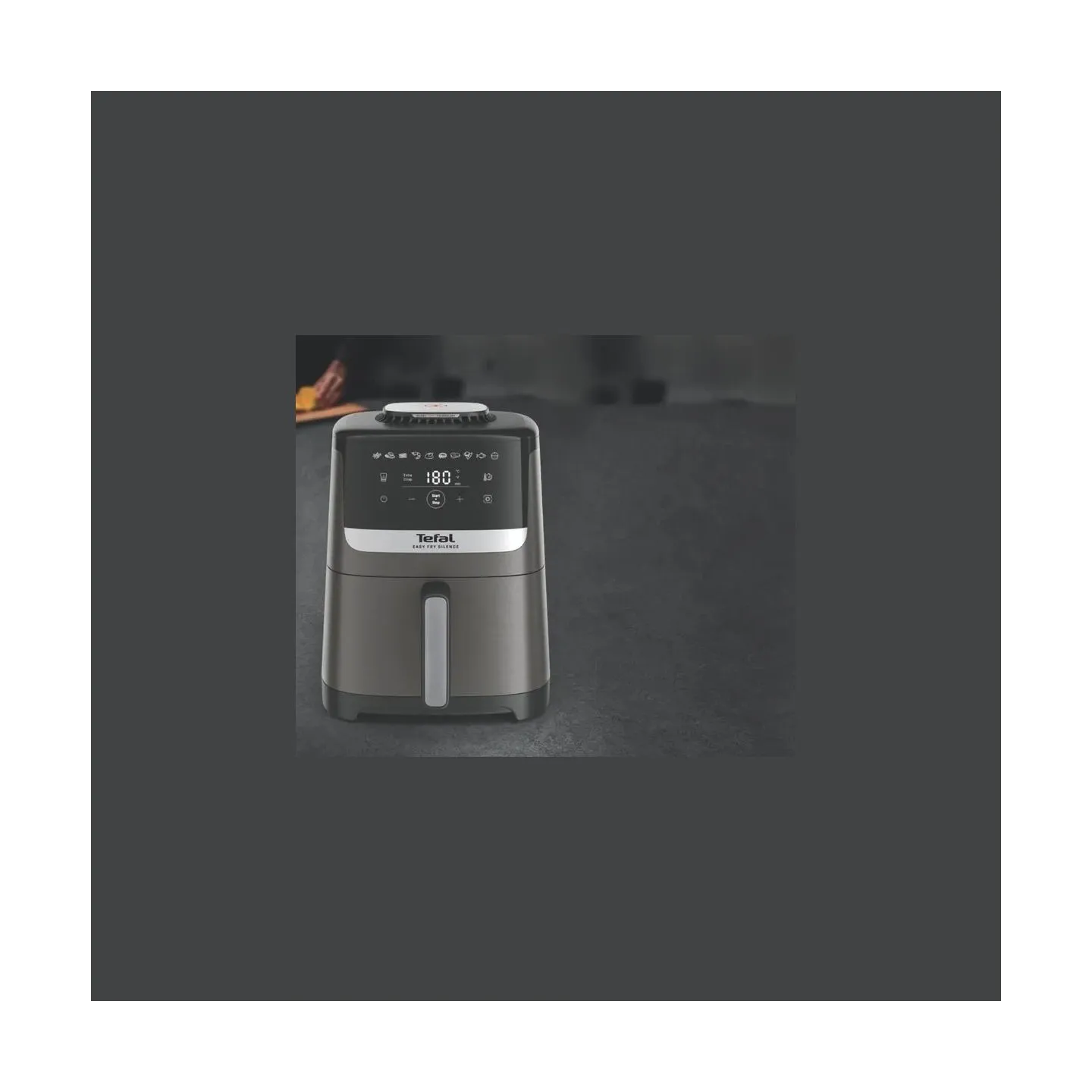 Tefal Air Fryer | Easy Fry Silence EY551HE0 | Power 1650 W | Capacity 5 L | Gray