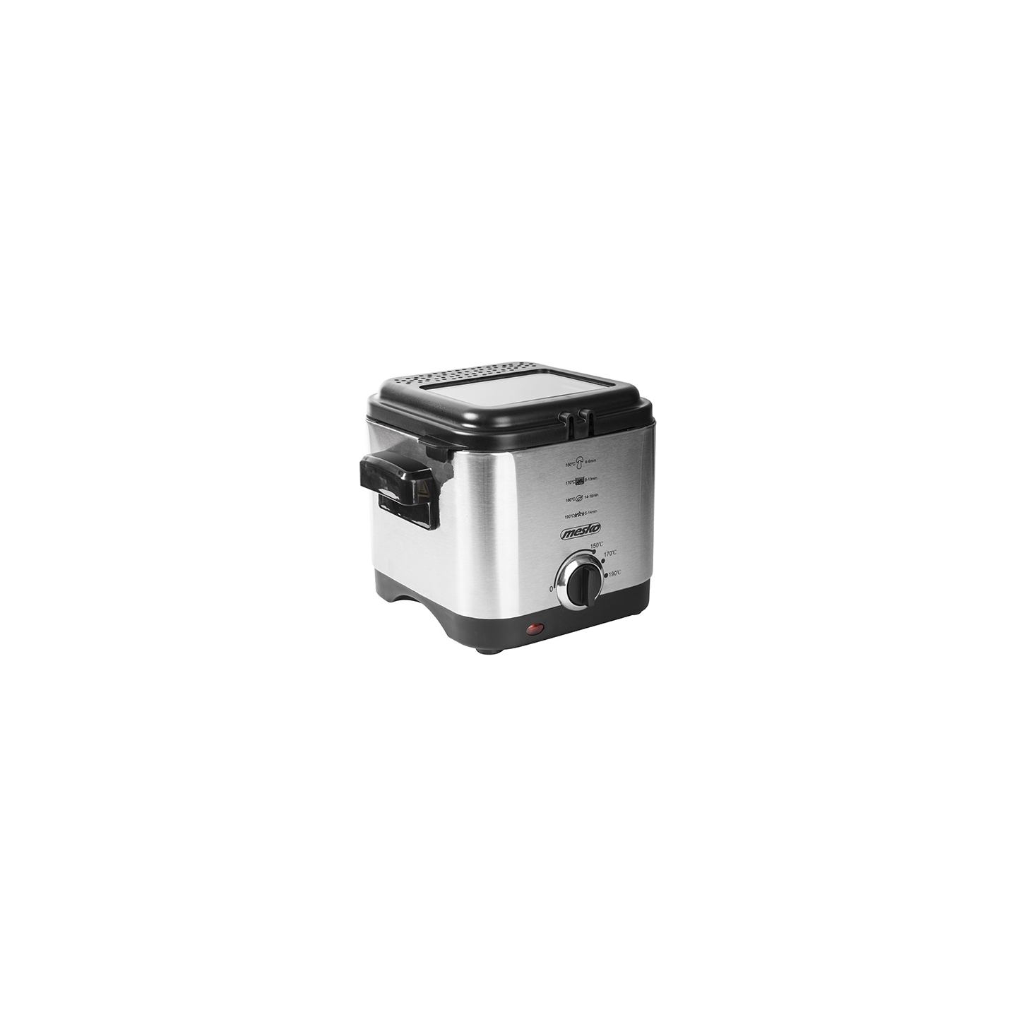 Mesko | Deep Fryer | MS 4910 | Power 900 W | Capacity 1.5 L | Silver