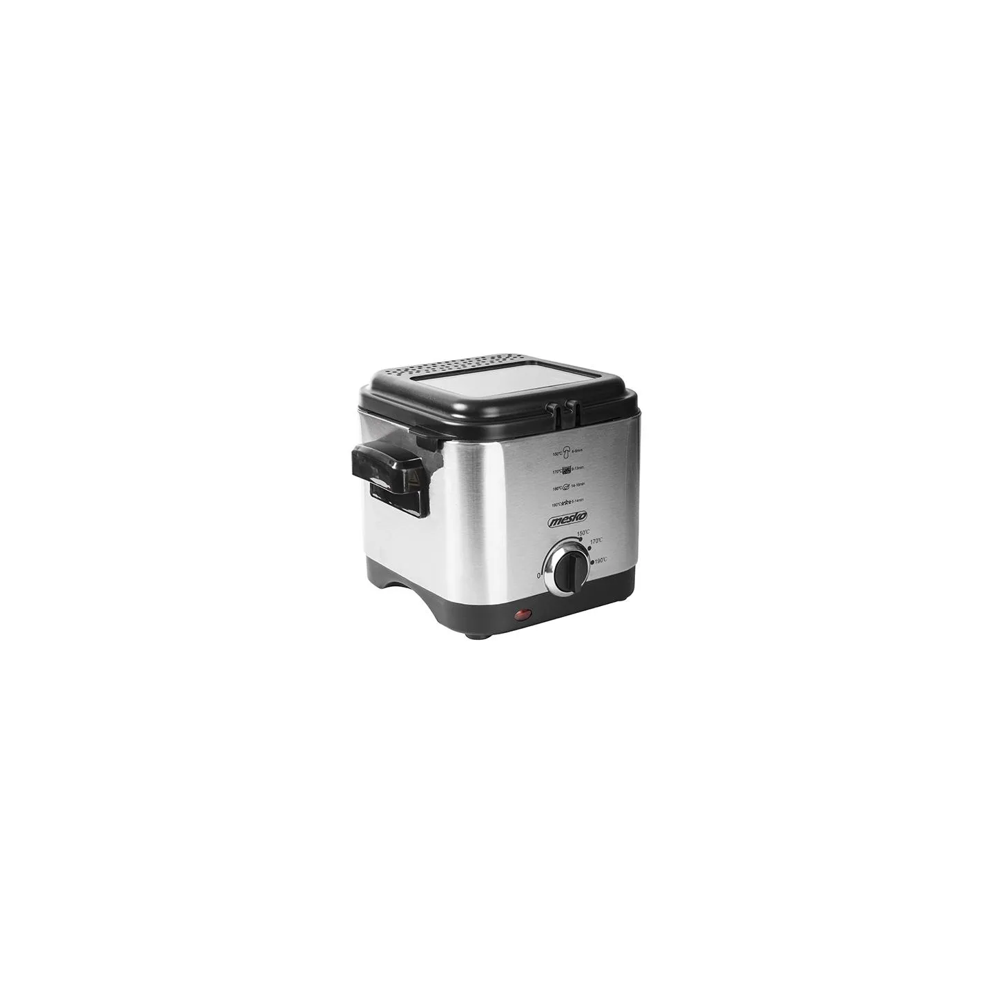 Mesko | Deep Fryer | MS 4910 | Power 900 W | Capacity 1.5 L | Silver