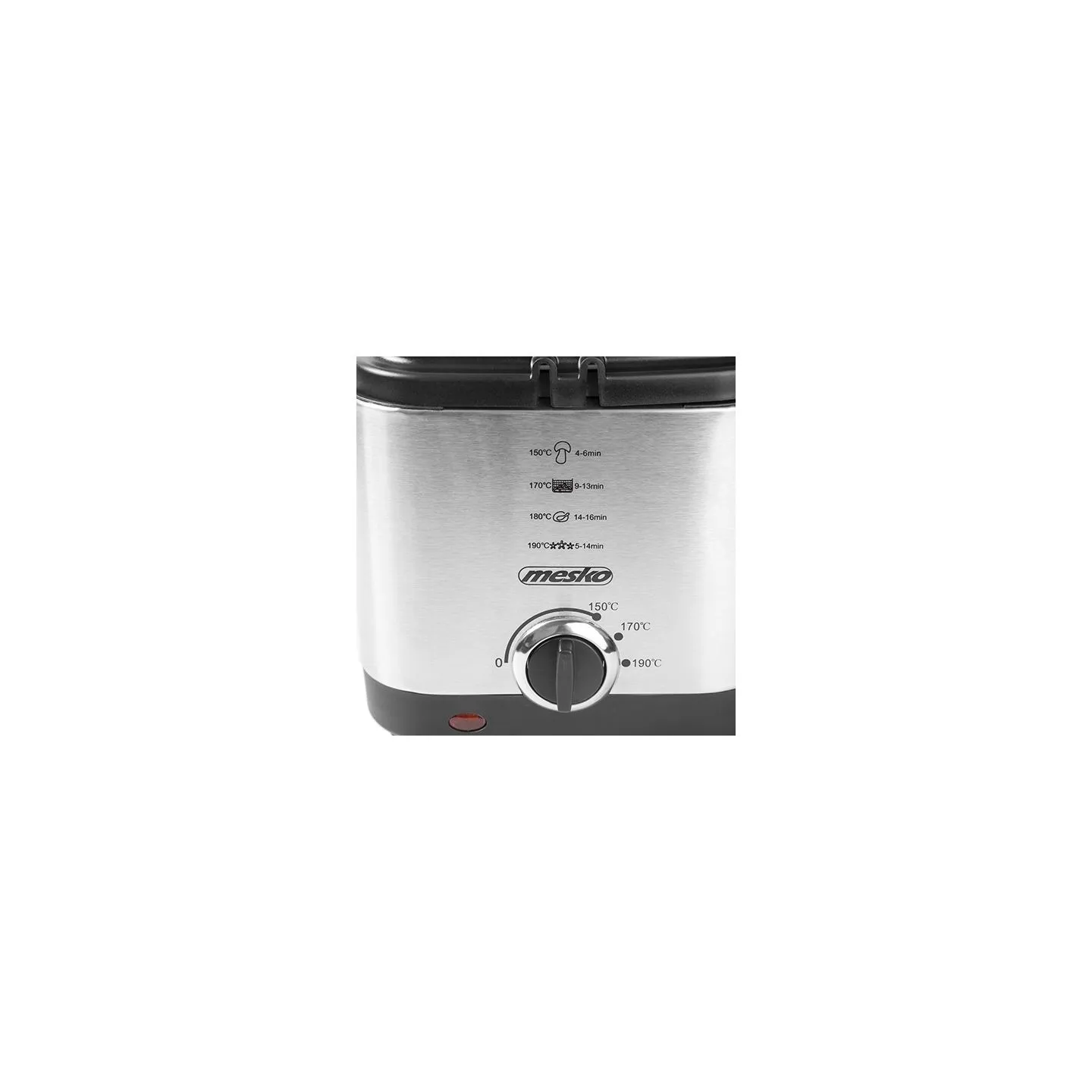 Mesko | Deep Fryer | MS 4910 | Power 900 W | Capacity 1.5 L | Silver