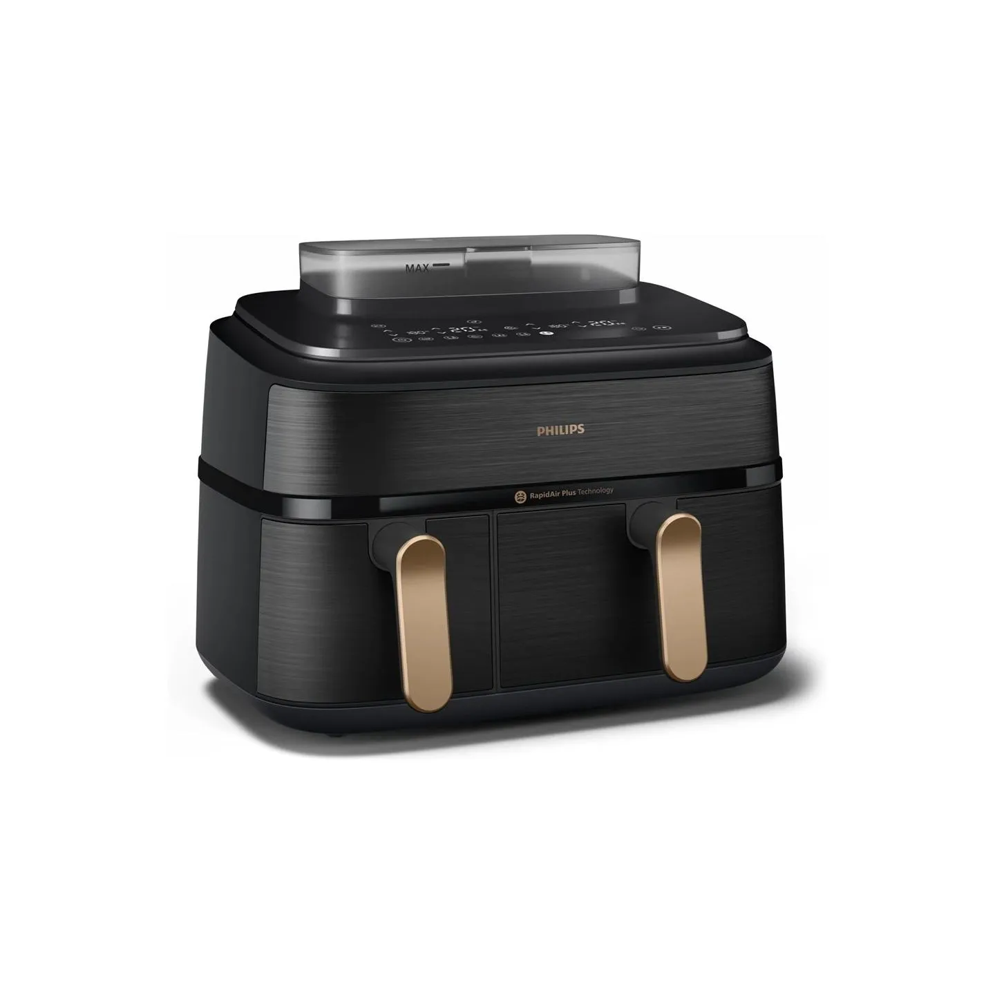 Philips Dual Steam Air Fryer | NA552/00 5000 Series | Power 2750 W | Capacity 9 L | RapidAir Plus | Black