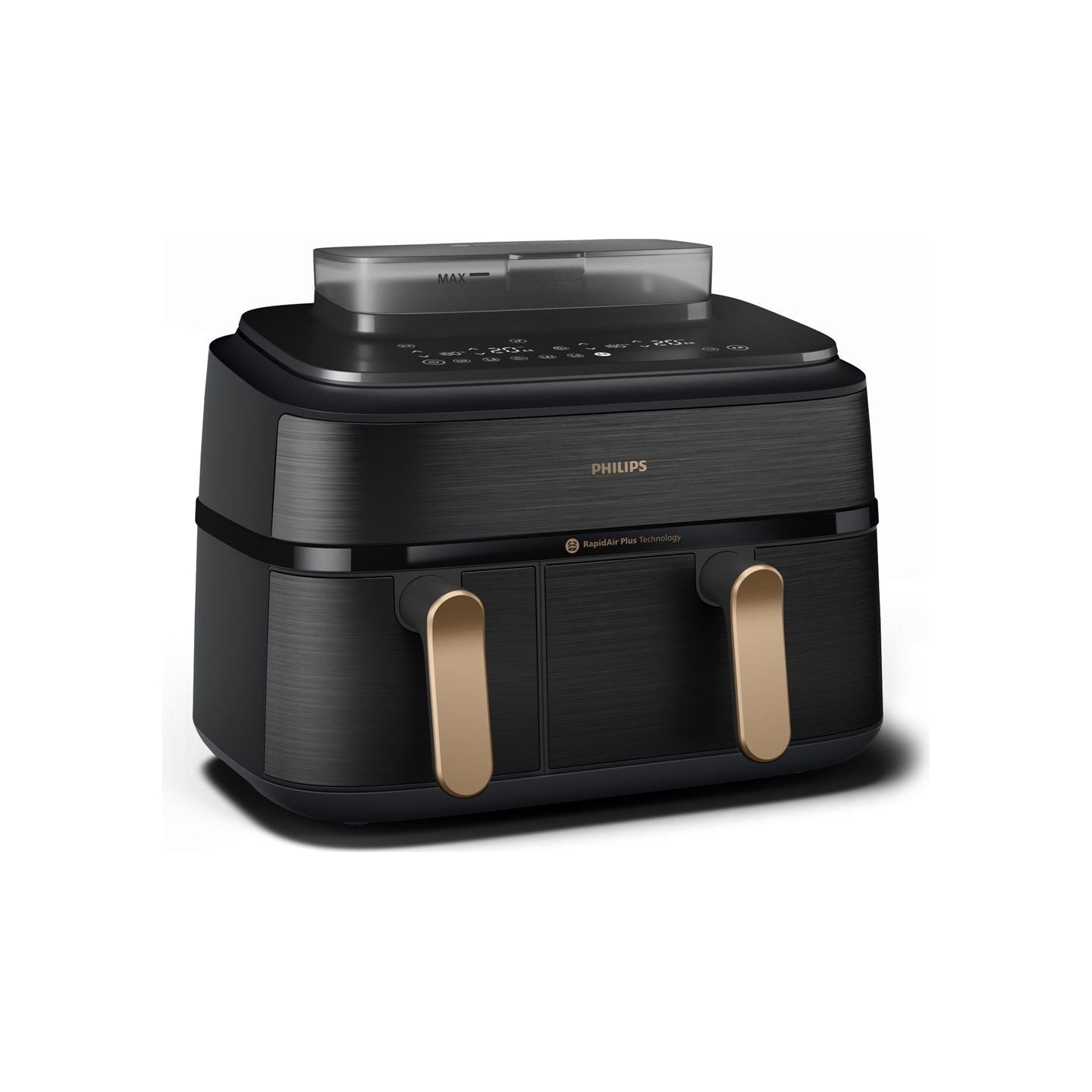 Philips Dual Steam Air Fryer | NA552/00 5000 Series | Power 2750 W | Capacity 9 L | RapidAir Plus | Black