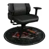 Genesis Tellur 400 Round Lava Floor Mat | Black